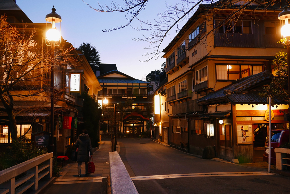 Hakone hotspring town